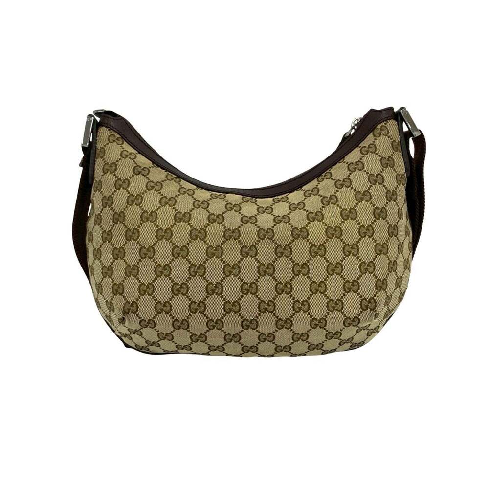 GUCCI Brown Leather Shoulder Bag - Picture 3 of 10